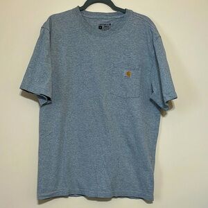 Carhartt Men's Gray Pocket T-Shirt Loose fit Sz M